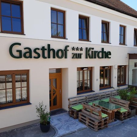 Gasthof Zur Kirche Kottes Exterior foto